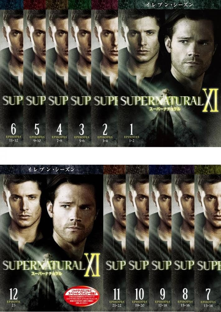 (未使用･未開封品)　SUPERNATURAL 11thシーズン 前半セット (1~12話収録・3枚組) [DVD] wyeba8q SUPERNATURAL 11thシーズン 前半セット (1~12話収録・3枚組